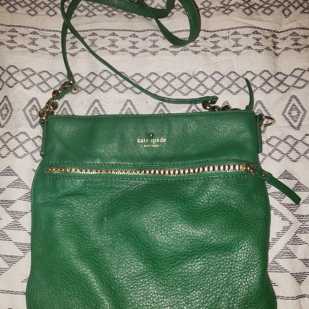 Kate Spade green medium purse